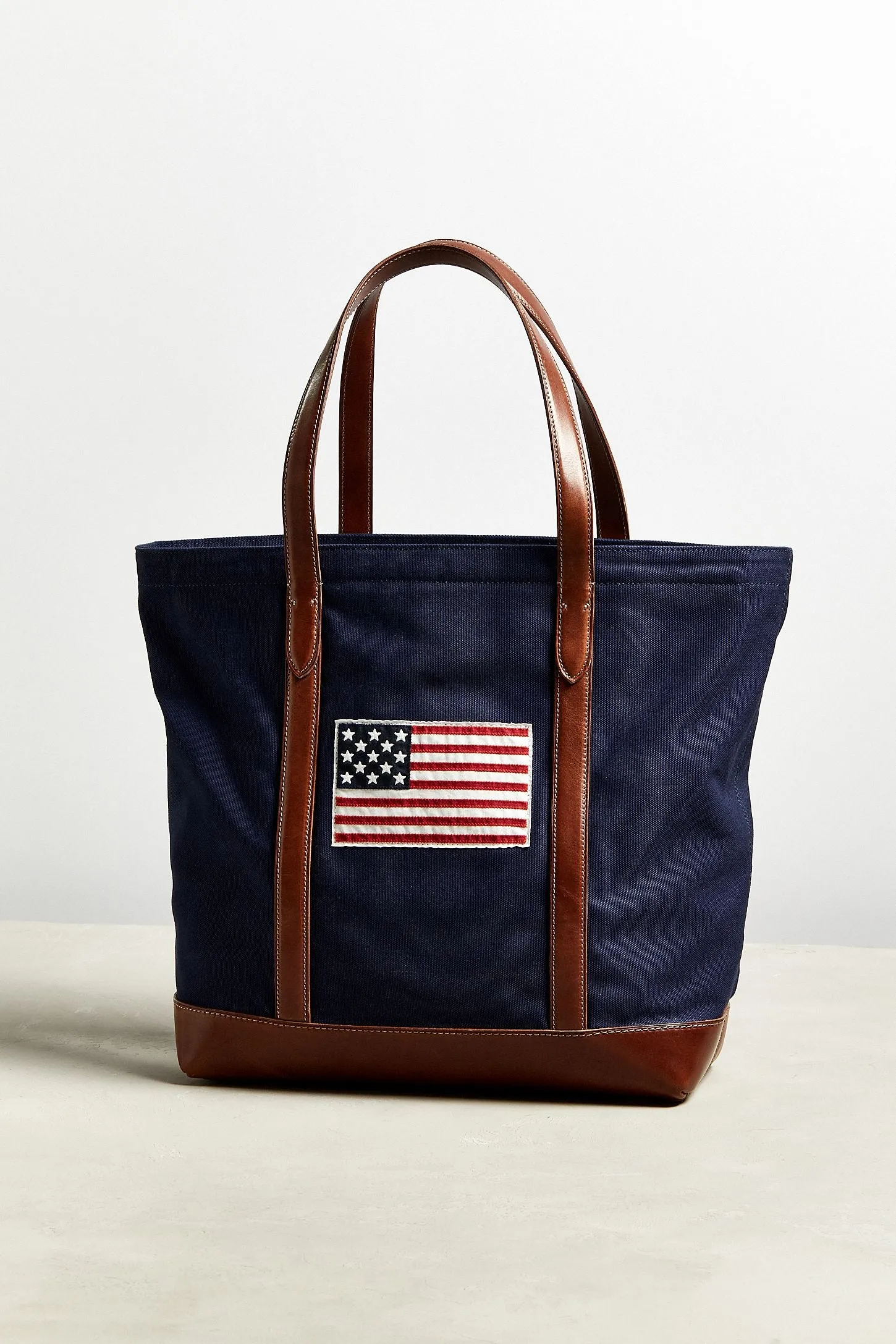 Polo Ralph Lauren American Flag Sweater Tote Bag