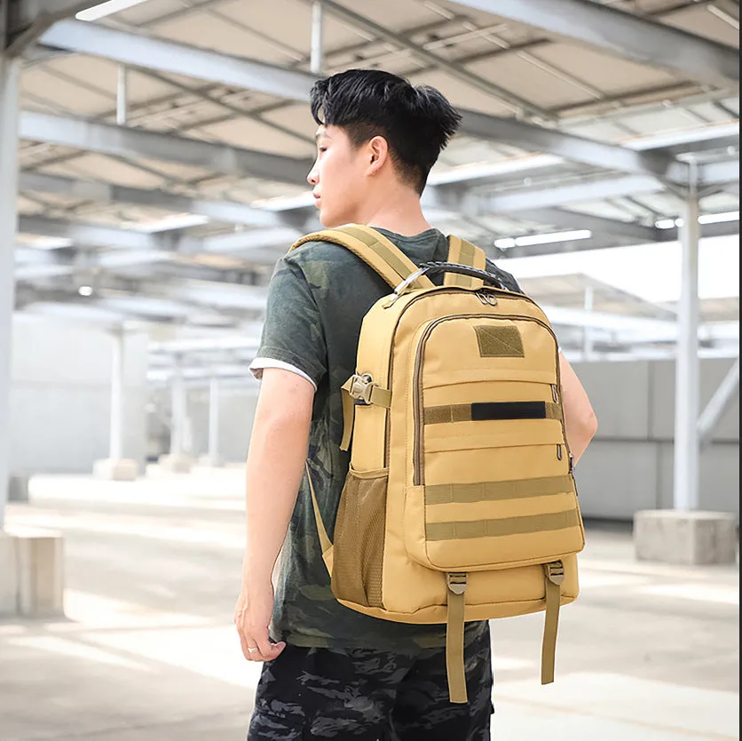 Processing Custom Backpack50l Oxford Cloth Large Capacity Hiking Backpack Outdoor Sports Trip Backpack