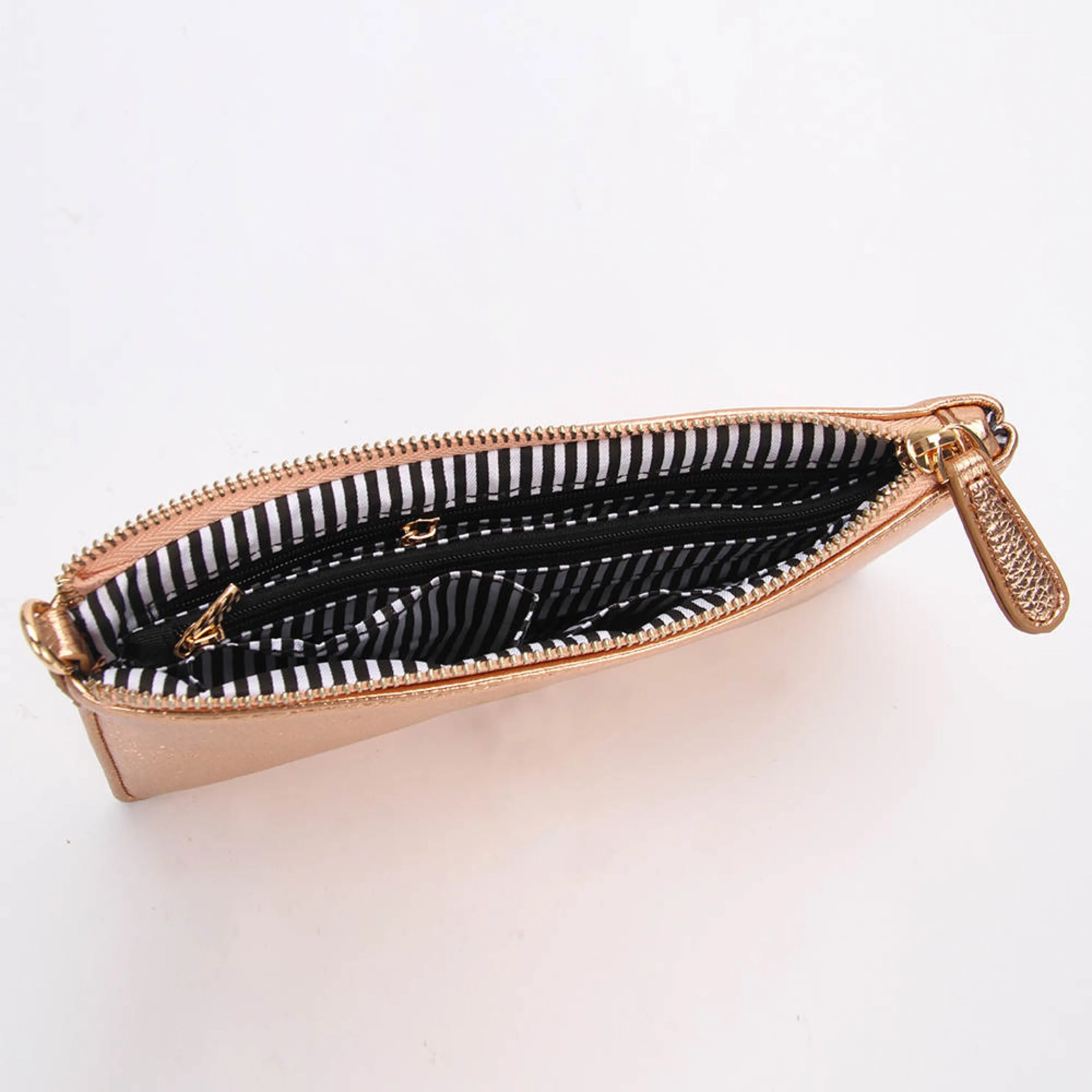 Rose Gold Nancy Joanna Clutch