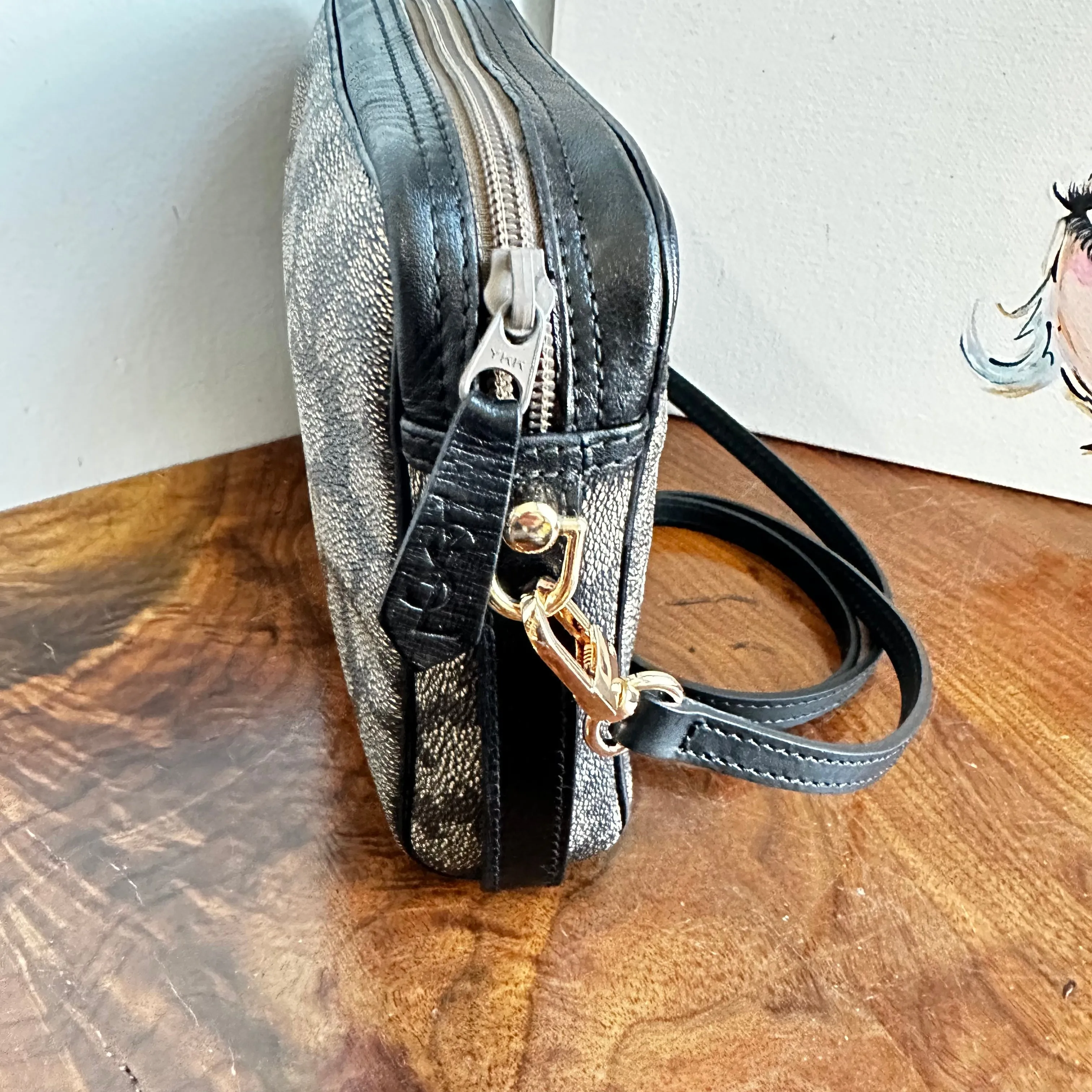 The Junco Crossbody - Vintage Yves Saint Laurent (YSL) in Giraffe Print