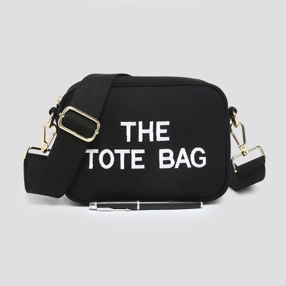 The Tote Bag Camera Style Crossbody Bag (2 Colours)