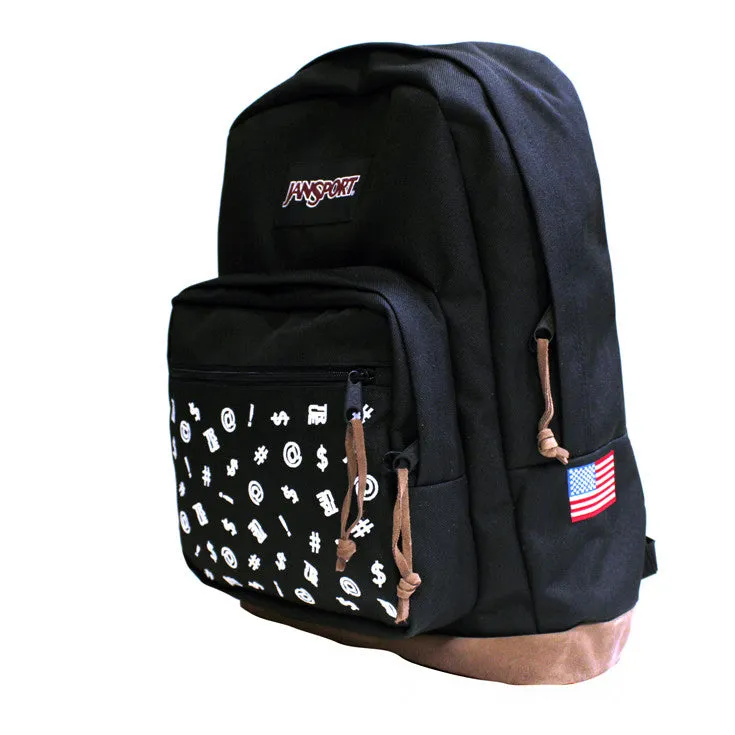 True x Jansport Right Pack Backpack Four Letter